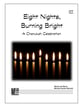 Eight Nights, Burning Bright SATB choral sheet music cover